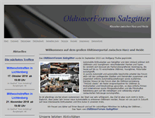 Tablet Screenshot of oldtimer-forum-salzgitter.de